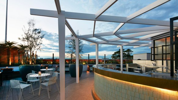 The Light Brigade's rooftop has just opened, with a view over Woollahra.