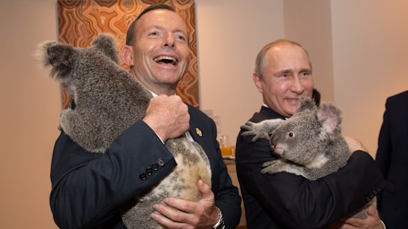 The "shirtfronting" threat was a running joke between Russia's Foreign Minister and the US Secretary of State - but the encounter was in fact far less threatening. 