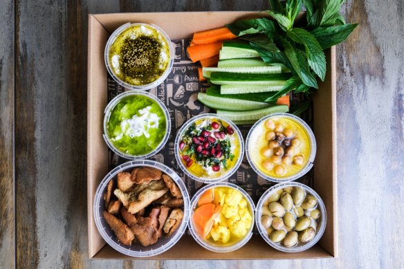 The Kepos Street Kitchen mezze box is available to order online.