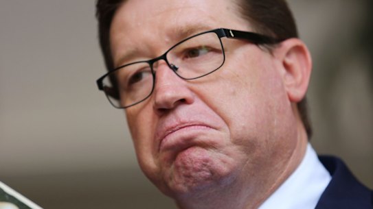 On notice: Deputy Premier and Nationals leader Troy Grant.