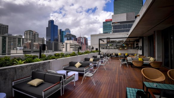 Melbourne's hot new rooftop bar.