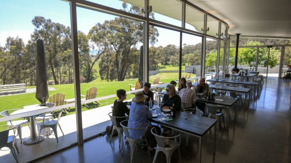 Room with a view: Medhurst Wines in the Yarra Valley.