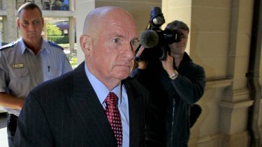Disgraced former Queensland minister Gordon Nuttall, who was jailed for accepting corporate bribes.