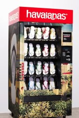 Our vending machines define us: Australia loves thongs out of its vending machines as do the Japanese like un-fresh panties by coin or credit card.