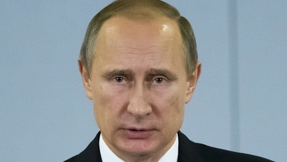 'Today's loss is linked to a stab in the back delivered to us by accomplices of terrorists' ... Russian President Vladimir Putin.