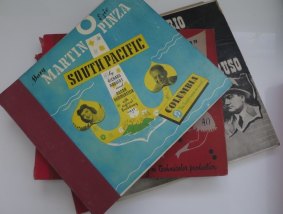 A recording of South Pacific from the collection.