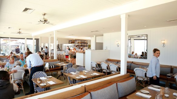 Bright and beachy: Elwood Bathers is located right on the foreshore.