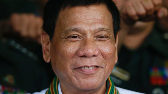 Philippines President Rodrigo Duterte.