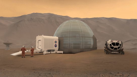 Pie in the sky? Mars Ice Home concept.