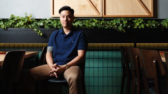 Jon Choi, co-owner of Gyusha wagyu restaurant and retail store, Chippendale.
