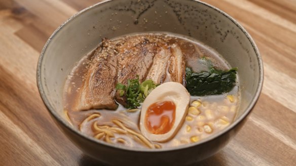 Expect drinking staples such as a hefty ramen.