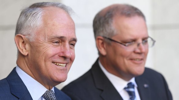 Prime Minister Malcolm Turnbull and Treasurer Scott Morrison.