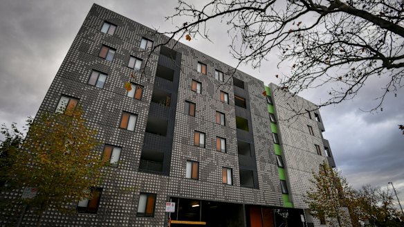 One of the public-private housing developments in Carlton the government is using as a model for the redevelopment plan. 