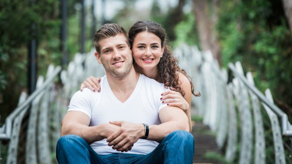 Sydney couple Andrea and Jeff Laurence have different attitudes to money.