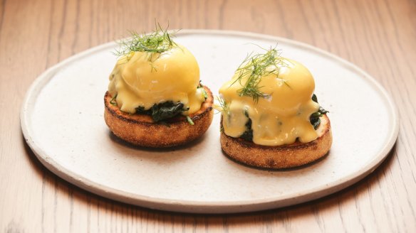 Eggs florentine are a paragon.