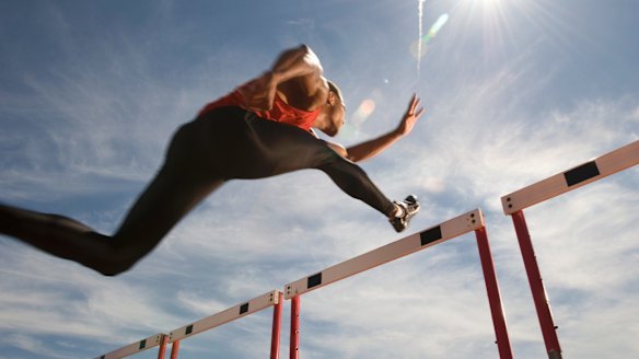 How far we fall when we hit hurdles also depends on our resilience. 