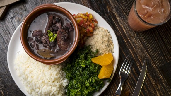 Feijoada (bean and pork stew).