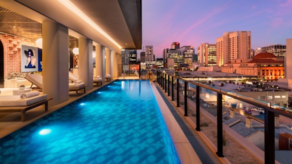 The new Hotel Indigo near the Central Markets.