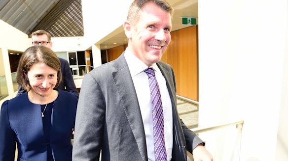 Gladys Berejiklian became Premier after Mike Baird's shock resignation.