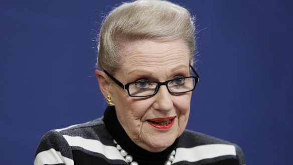 Speaker of the House of Representatives and federal member for Mackellar Bronwyn Bishop.
