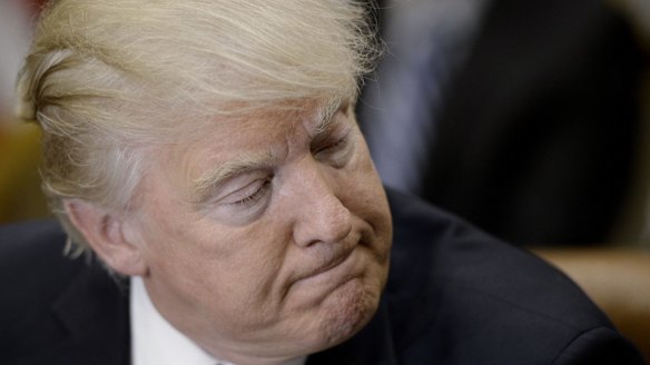 US President Donald Trump on Tuesday.