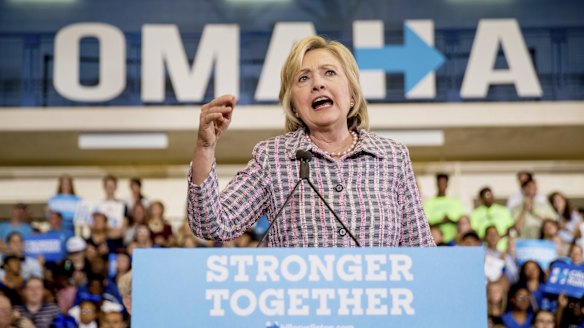 Democratic presidential candidate Hillary Clinton has pulled ahead in national polls.