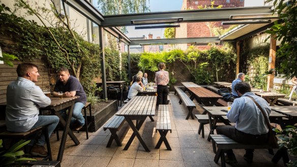 The ace in the hole is the sprawling garden with retractable roof.