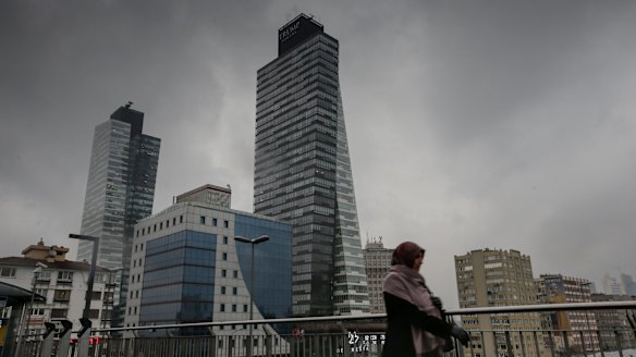 Trump Towers in Sisli, a district of Istanbul, Turkey, opened in 2012.