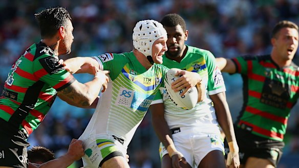 Captain leading by example: Jarrod Croker.