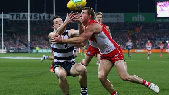 Asking the question: Swans youngster Harry Cunningham.