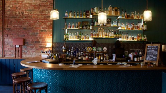 Buck Mulligan's bar in Northcote specialises in Irish whiskey.