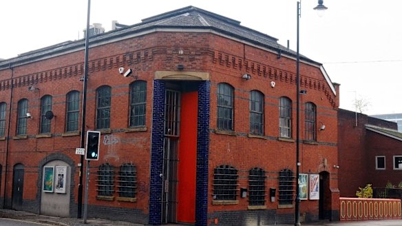 Tony Wilson`s former Factory Records building in Manchester.