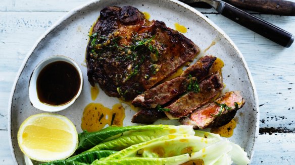 Choose lean steak instead of marbled or processed meats. . 