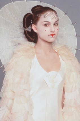 Natalie Portman as Queen Amidala in Star Wars Episode I - The Phantom Menace.