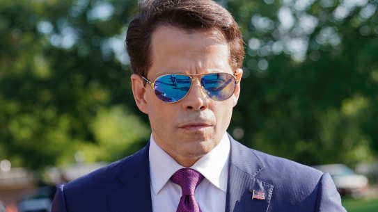 Anthony Scaramucci, from the so-smooth-he's-slippery school of PR.