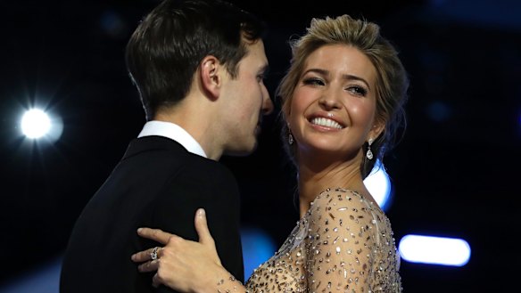 Ivanka Trump and husband Jared Kushner are worth a reported $US740 million. 
