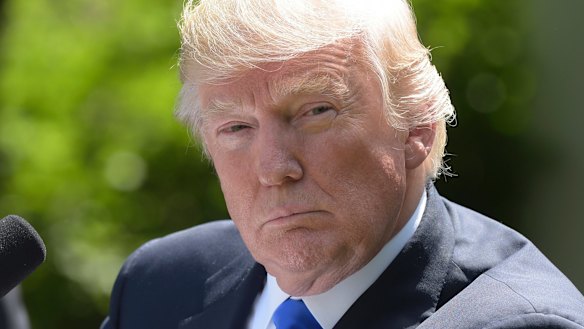 Donald Trump has lashed the Russia-linked investigations into him and his team.