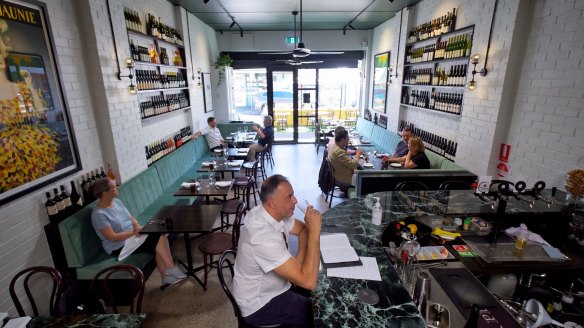 Euro-style wine bar Bar Romanee is the real deal. 