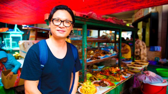 Street food: Chef Luke Nguyen can't go past a soft bao. 