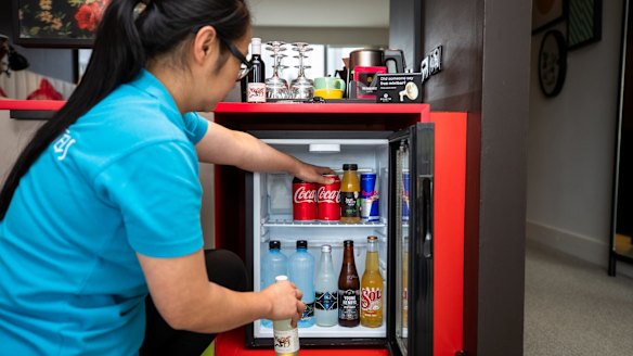 Ovolo Hotels provide minibar items free-of-charge.