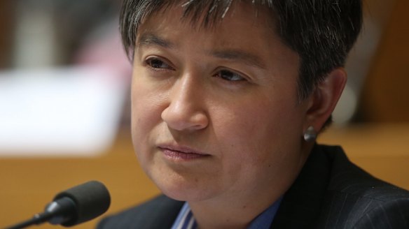 Senator Penny Wong attacked the Greens over their support of the laws.
