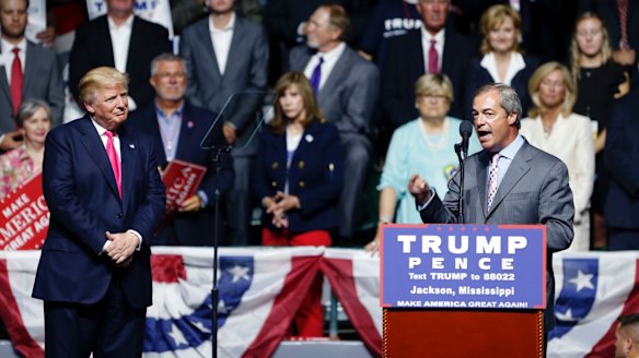 Nigel Farage told his Mississippi audience that pollsters and pundits could all be proven wrong.