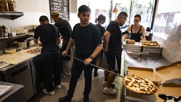 Since 2019, Westwood has turned his back on traditional pizza delivery. 