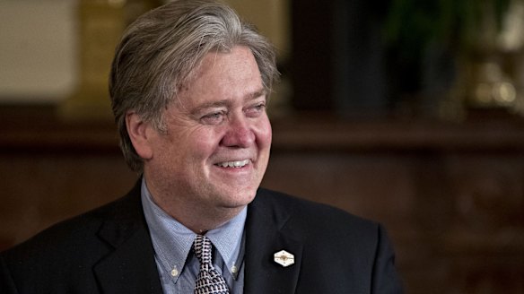 Steve Bannon, chief strategist for US President Donald Trump.