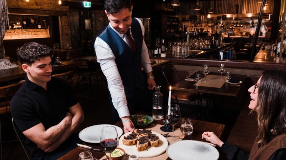 Eastside's Wellington is a decadent dinner for two or can be shared by four people.