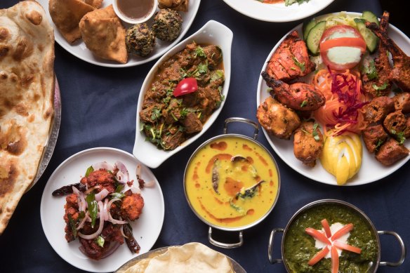 Bright flavours: a selection of dishes at Spice Pantry, Prahran.