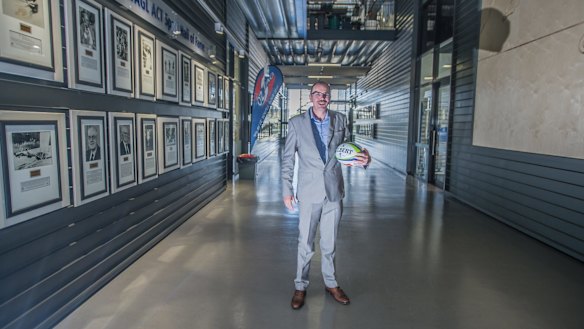 New Brumbies CEO. The Brumbies have announced Michael Thomson as their new chief executive. Photo by Karleen Minney.