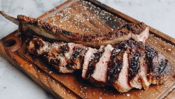 Tomahawk steak at Buenos Aires-inspired Asado.