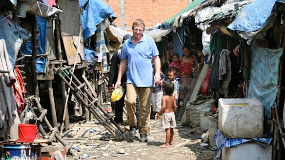 Scott Neeson has never regretted giving up a high-paying job in Los Angeles to help children living in poverty.