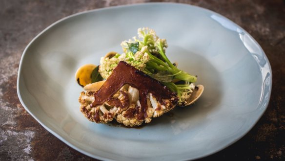 Cauliflower, clams and lemongrass.